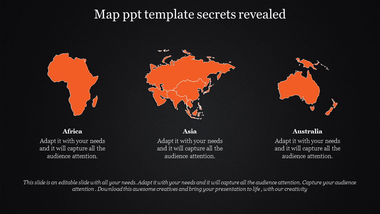 Global Map PPT template and Google Slides